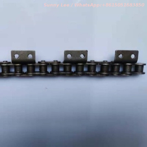 Single Side Double Hole Belt Bending Accessory Conveyor Chain