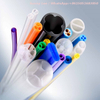 Purple Industrial Plastic Parts For Medicine