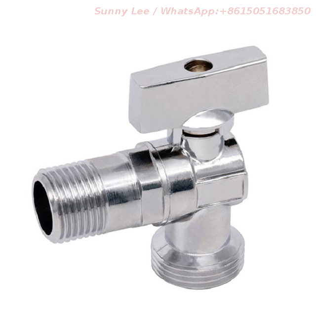 Brass Angle Valve With Plastic Handle