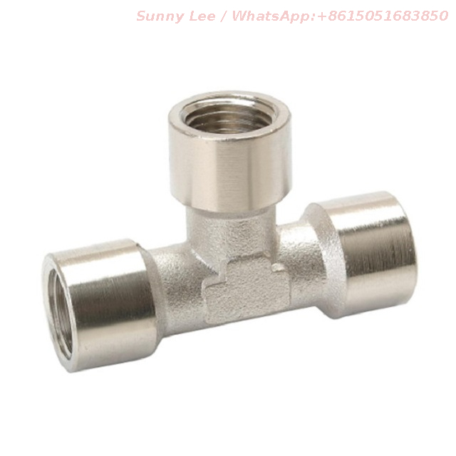  Brass Equal Tee Pipe Fittings