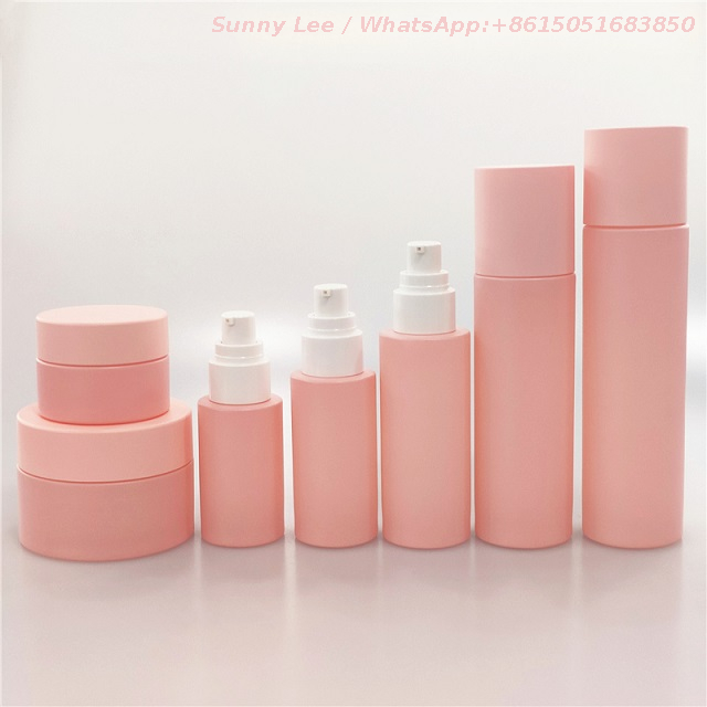 Pink Industrial Plastic Parts For Cosmetics